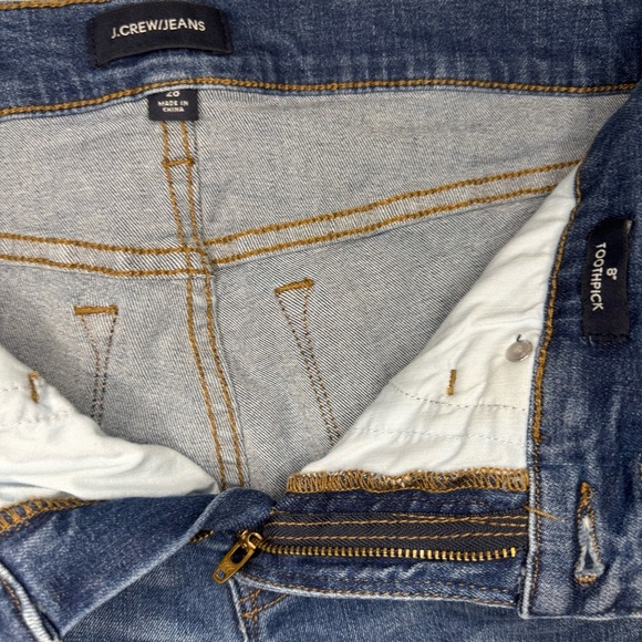 J Crew Toothpick Classic Blue Women's Jeans Size 28.     #29 - Picture 7 of 11